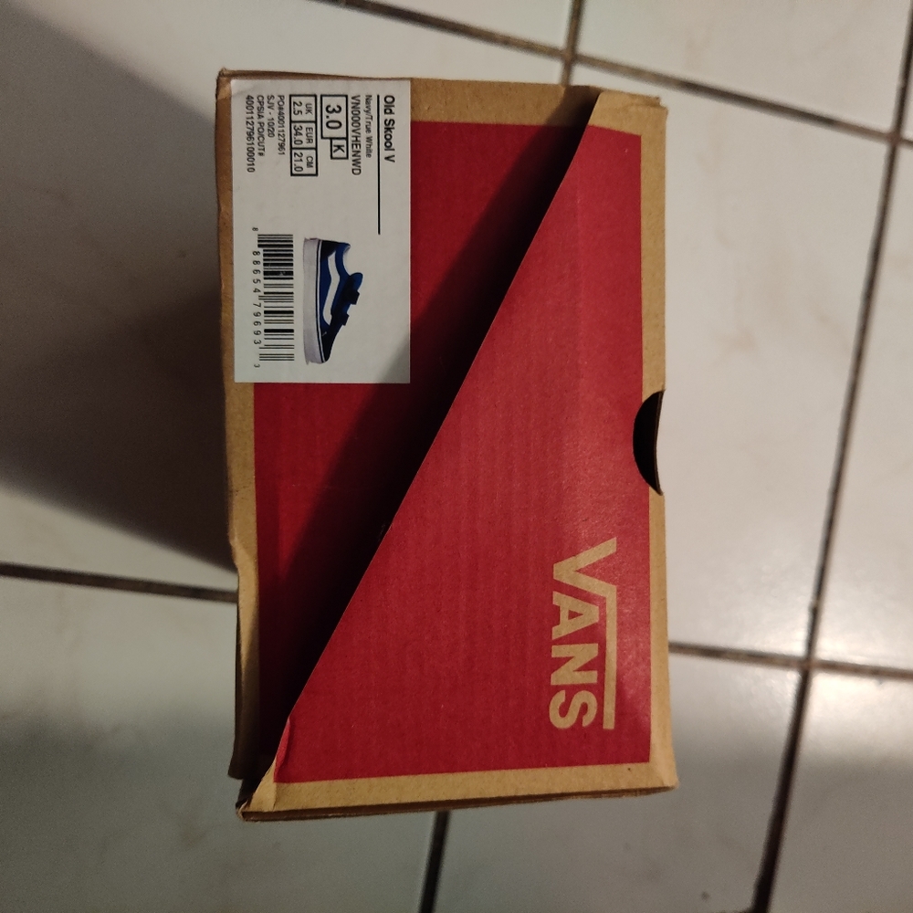 New Vans Velcro slip on